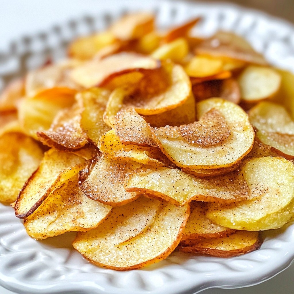 Air Fryer Apple Chips Knusprig und Geschmackvoll Genießen