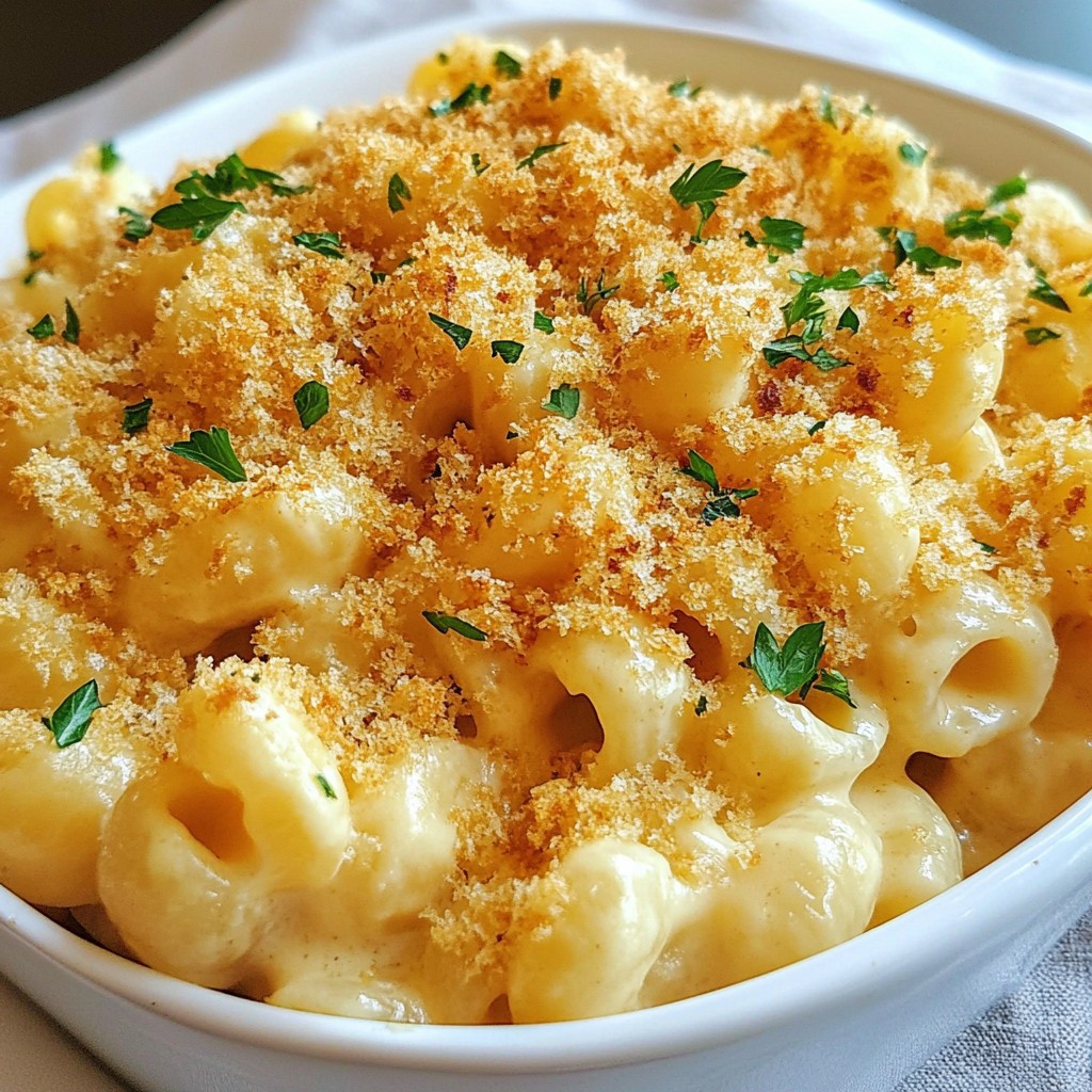 Smoked Gouda Mac and Cheese Köstlich und Einfach