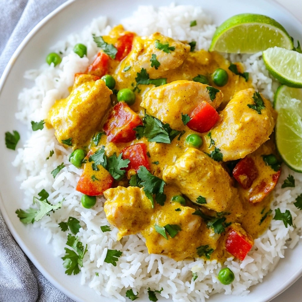 Schmackhaftes One-Pan Curry Chicken mit Kokosreis