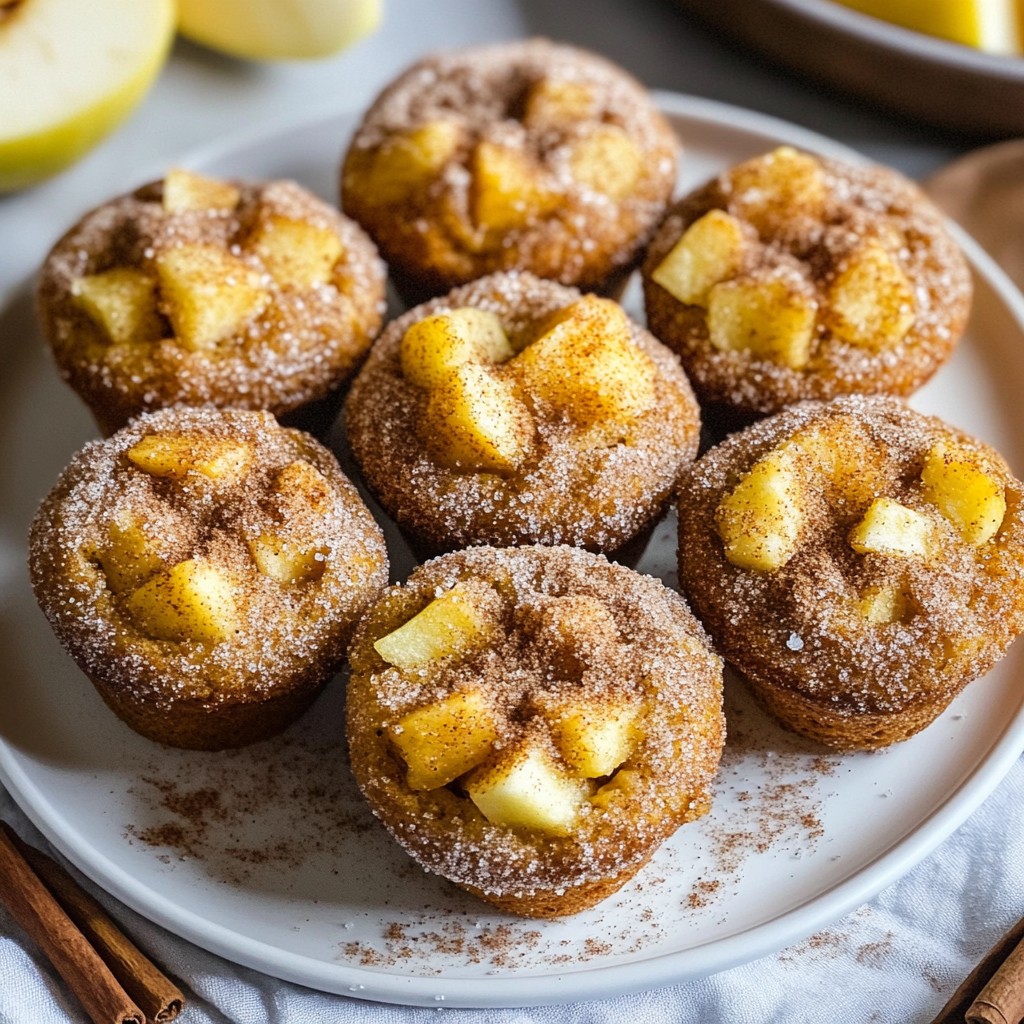 Spiced Apple Cider Donut Muffins Leckeres Rezept