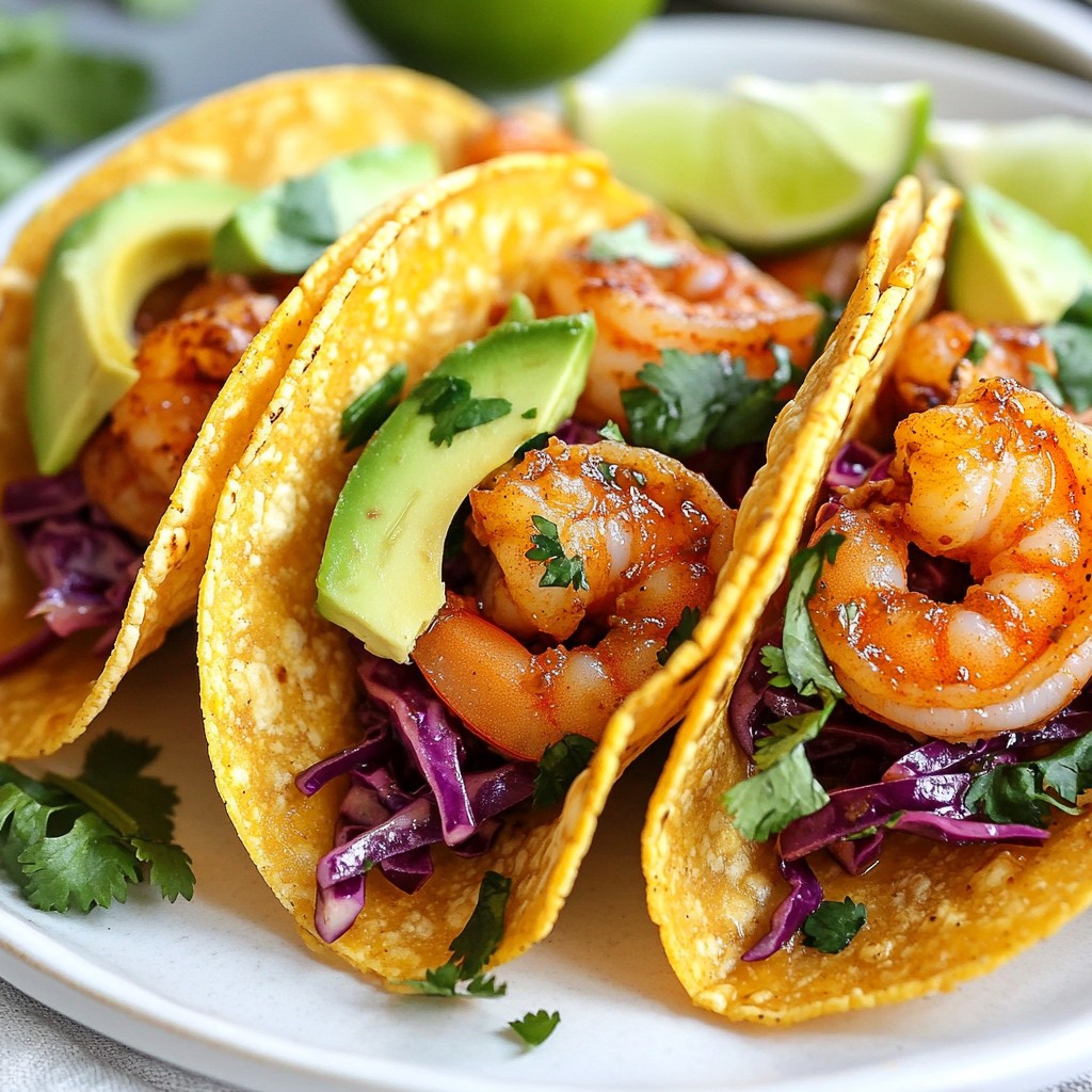 Chipotle Lime Shrimp Tacos Frisch und Lecker Genießen