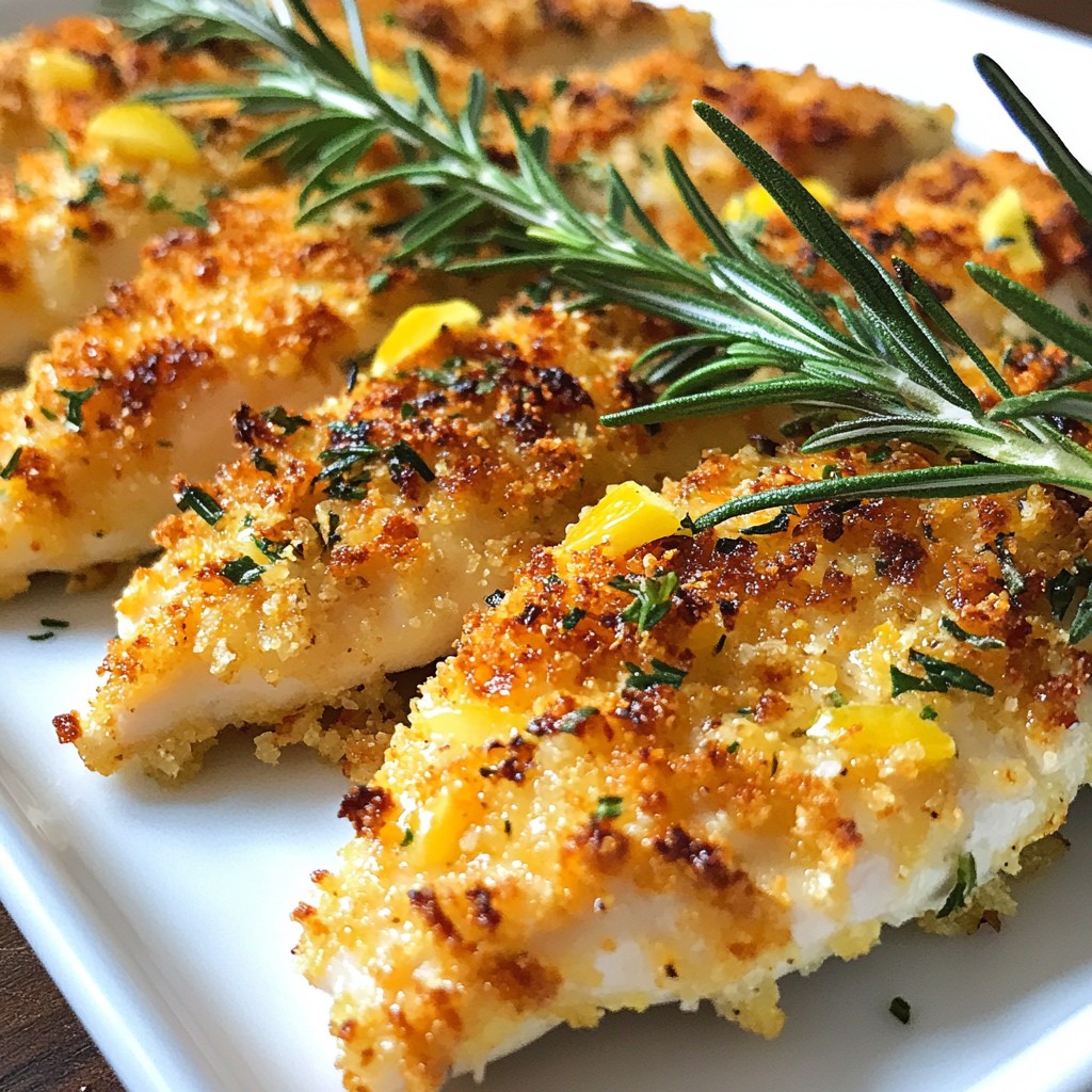 Crispy Baked Chicken Breast with Rosemary Rezept