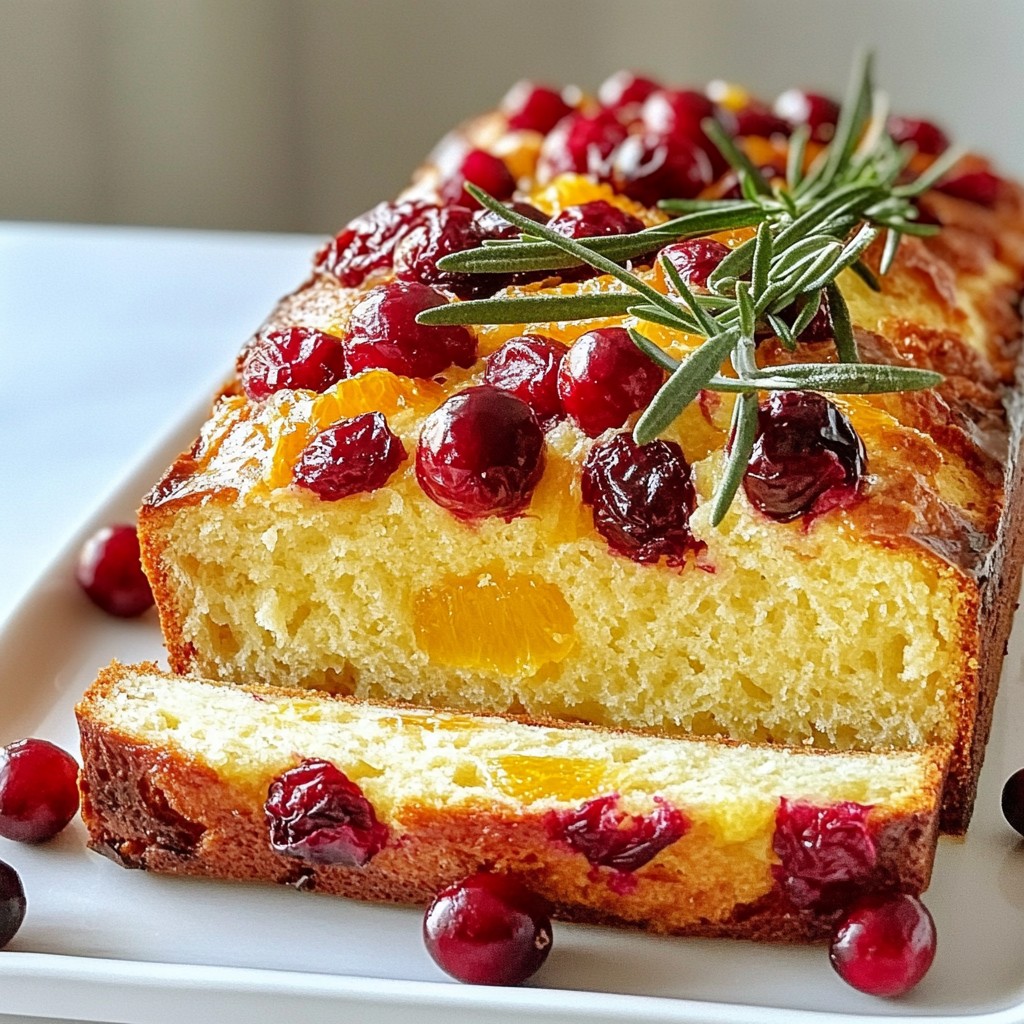 Cranberry Orange Bread Einfaches und schnelles Rezept