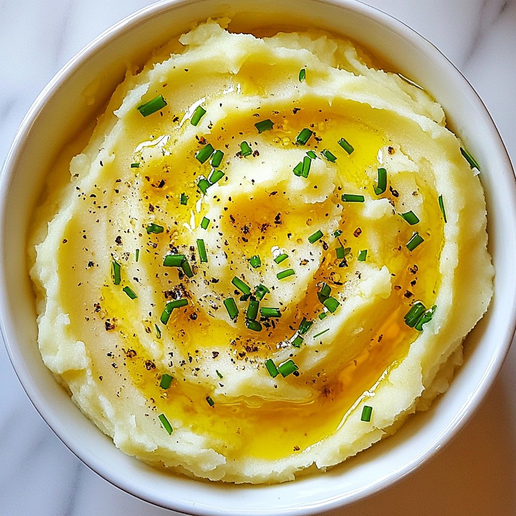 Cremige Röstknoblauch-Kartoffelpüree Genussoase