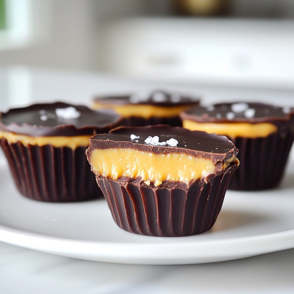 Vegan Chocolate Peanut Butter Cups Einfache Rezepte