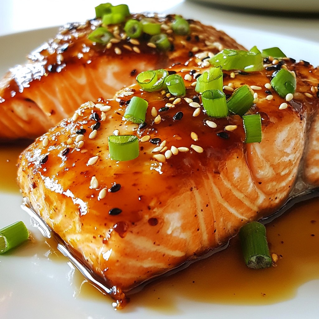 Honey Soy Glazed Salmon Lecker und Einfach Zubereiten
