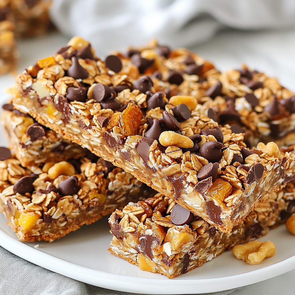 Peanut Butter Chocolate Chip Granola Bars Kraftsnack