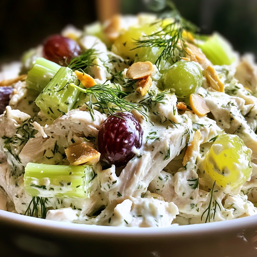 Creamy Greek Yogurt Chicken Salad Einfaches Rezept