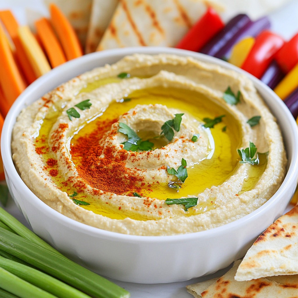 Classic Hummus in 5 Minuten Einfach und Lecker
