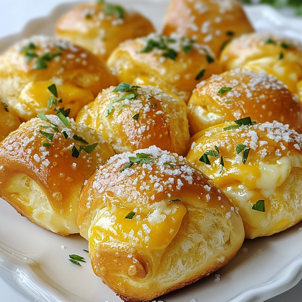 Jalapeño Cheddar Pretzel Bites Einfaches Rezept