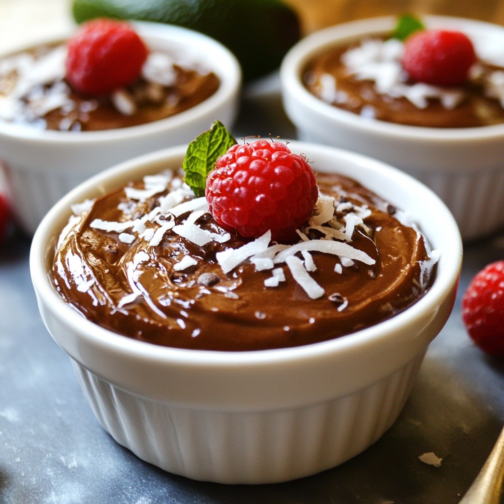 Avocado Chocolate Mousse Einfach und Köstlich genießen