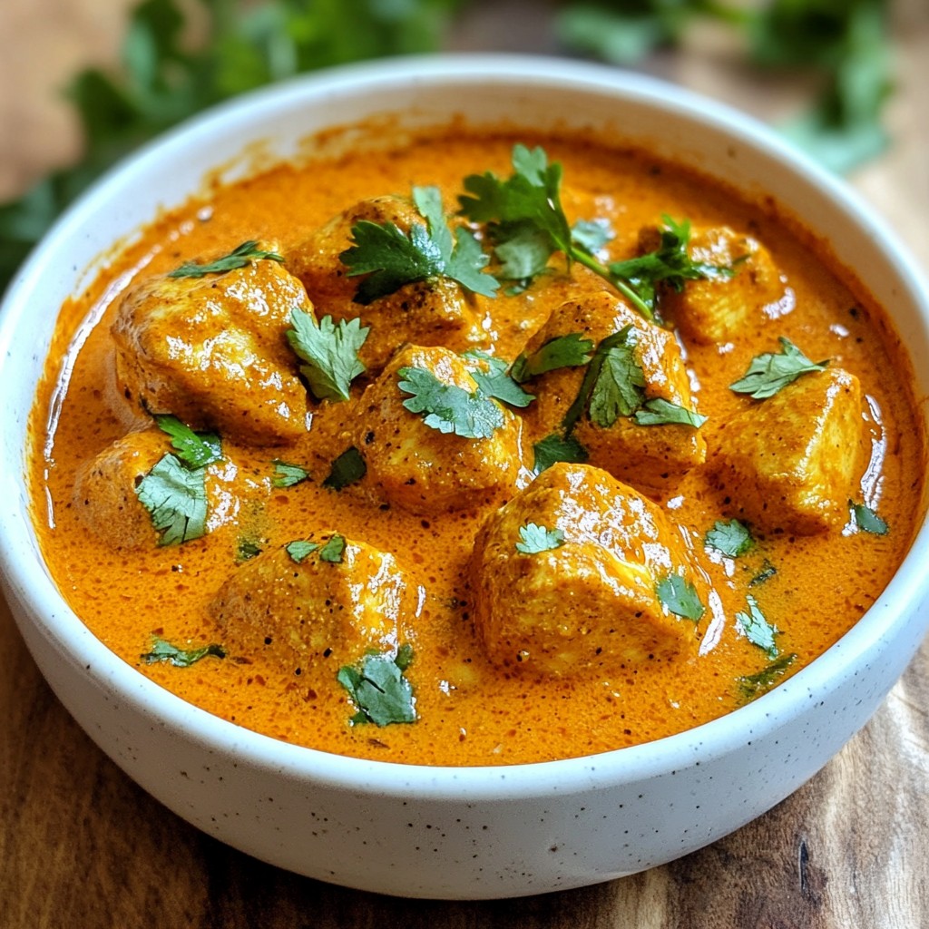 Instant Pot Chicken Tikka Masala Einfache und köstliche Mahlzeit