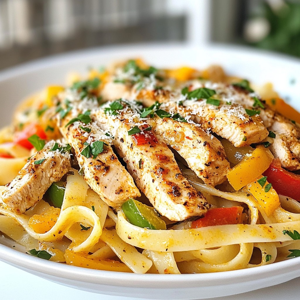Cajun Chicken Pasta Einfaches und Köstliches Rezept
