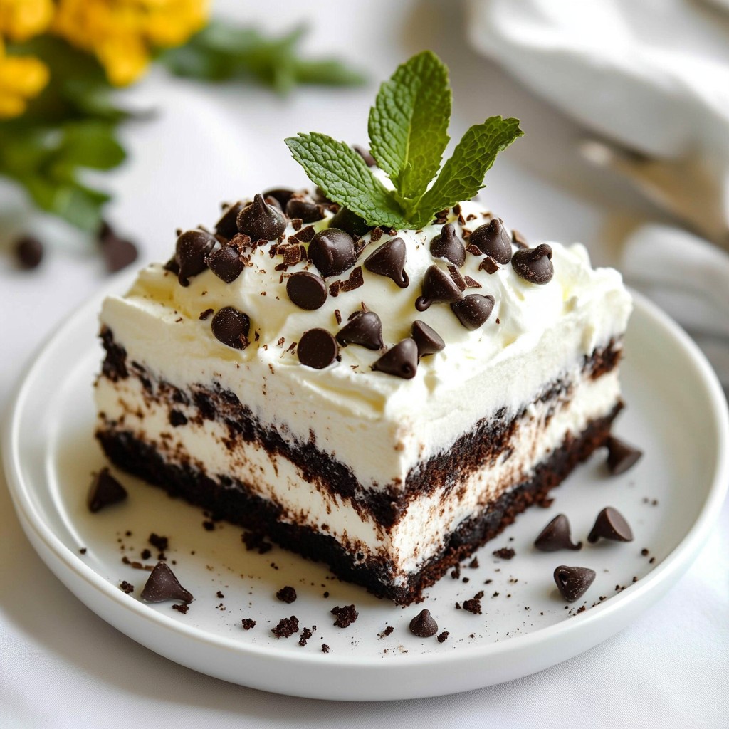 Oreo Mint Chocolate Lasagna Einfache und leckere Freude
