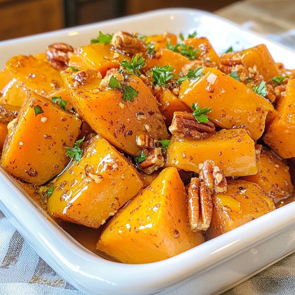 Maple Butter Roasted Sweet Potatoes Genussvolle Beilage