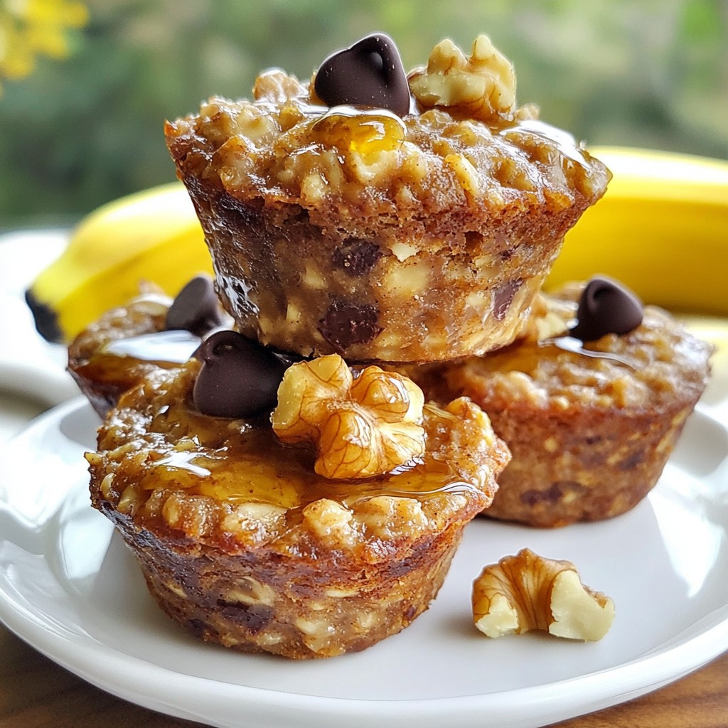 Bananen-Nuss-Haferflocken-Muffins leckeres Rezept