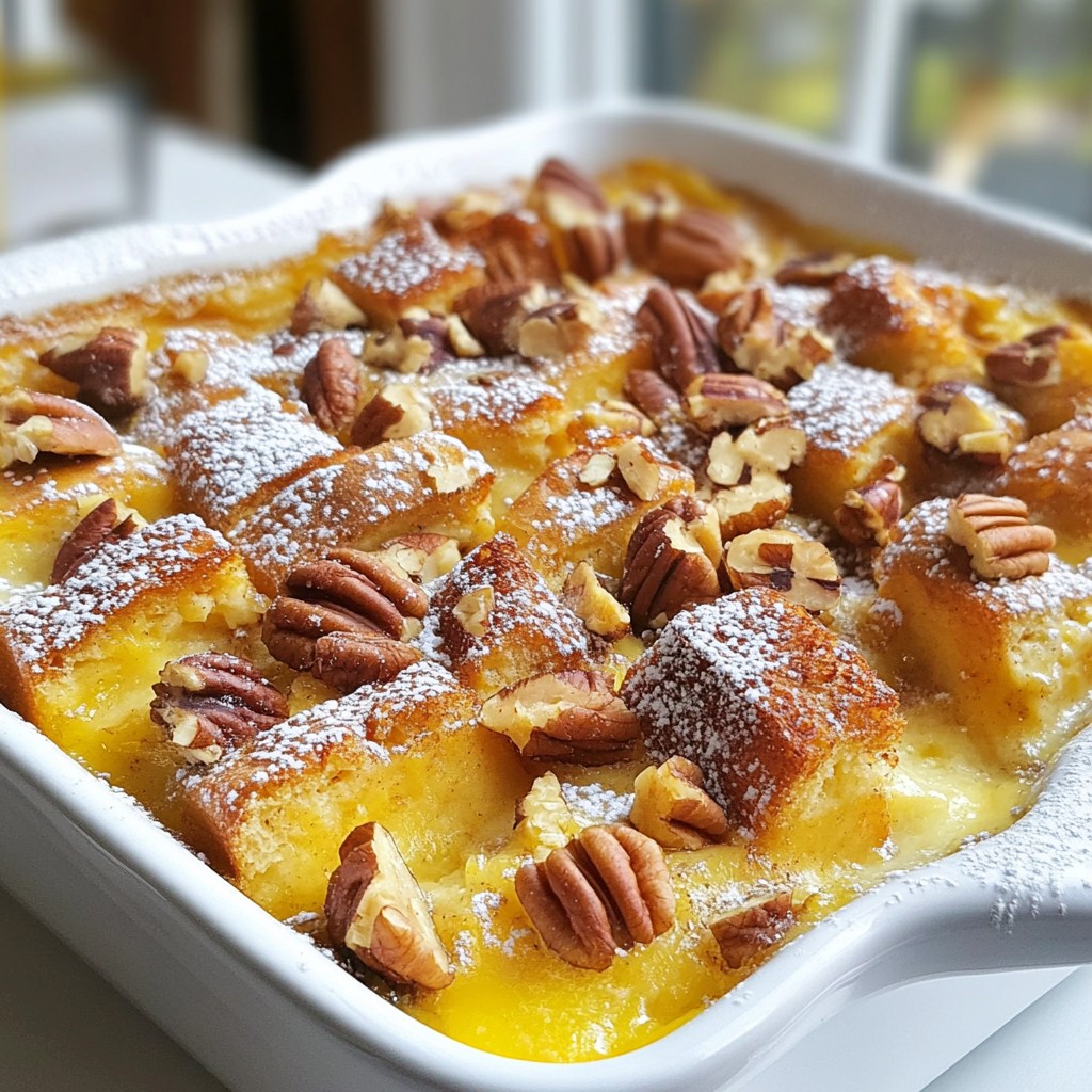 Maple Pecan French Toast Casserole Verlockendes Rezept