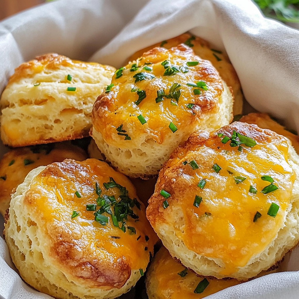 Cheddar Herb Drop Biscuits Einfache und leckere Snacks