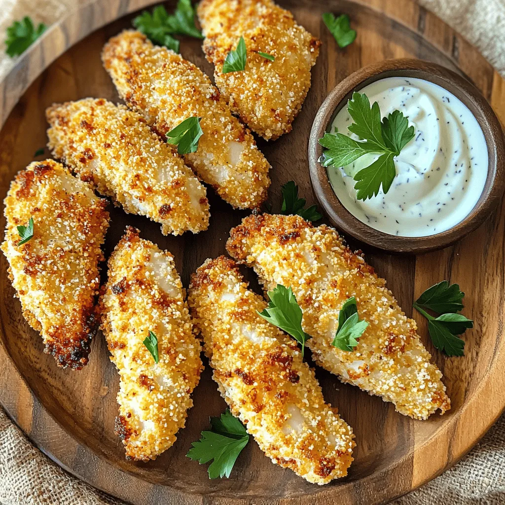 Air Fryer Ranch Chicken Tenders Knusprig und Lecker